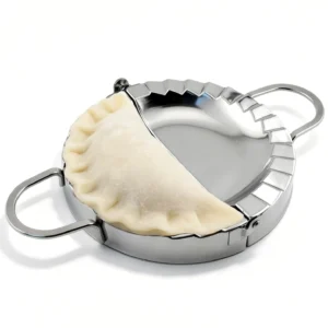 Presse-pâte et boulettes Empanada en acier inoxydable 3 pouces, coupe-pâte 2 en 1 et-